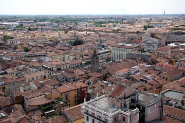 Verona şehri çatılar 