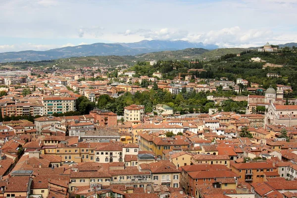 A város, Verona teteje — Stock Fotó