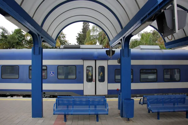 Ferrovia in Israele — Foto Stock