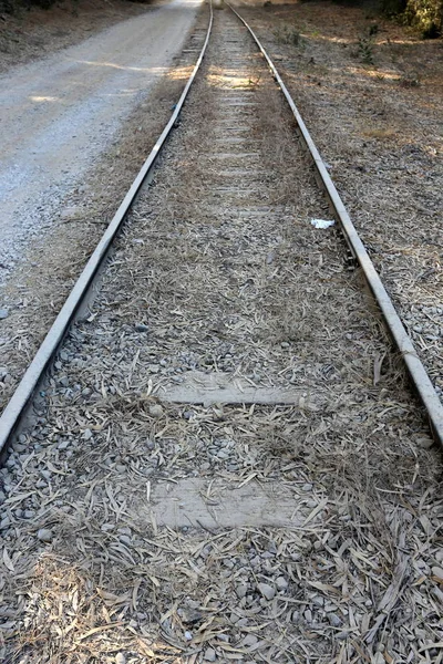 Ferrocarril en Israel — Foto de Stock