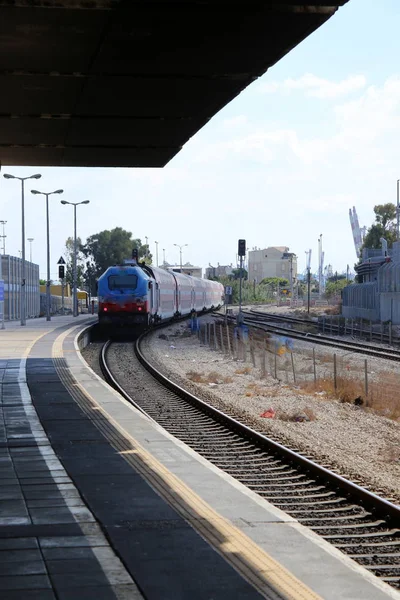 이스라엘 철도 — 스톡 사진