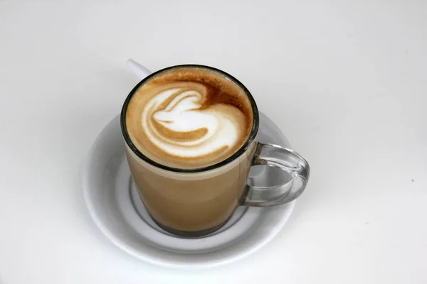 Em um copo de café — Fotografia de Stock