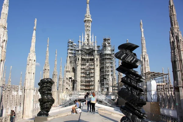 Duomo di Milano della Vergine Maria — Foto Stock