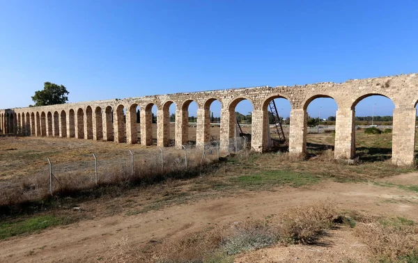 Aqueduct of Cabri - Acre — Stock Photo, Image