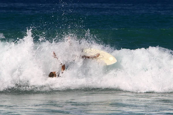 O Homem e o Mar — Fotografia de Stock