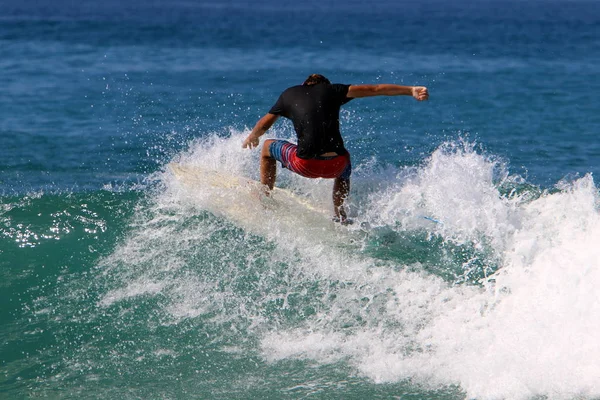 El hombre y el mar — Foto de Stock