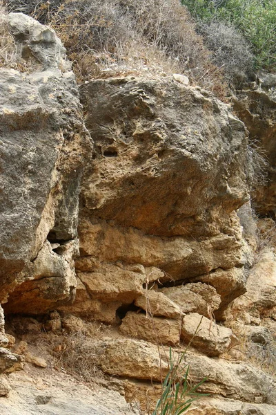 Textura de pedra e rochas — Fotografia de Stock