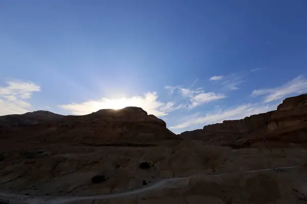 El desierto judío en el Medio Oriente — Foto de Stock