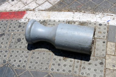 geometri büyük bir şehir sokaklarında 