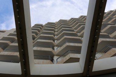 geometri büyük bir şehir sokaklarında 