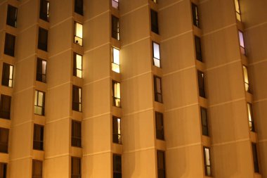 geometri büyük bir şehir sokaklarında 