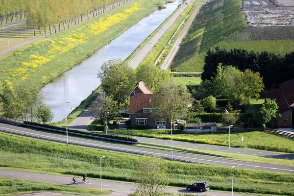 Amsterdam - de hoofdstad en grootste stad van Nederland — Stockfoto