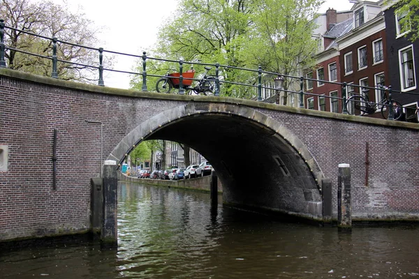 Amsterdam - the capital and largest city of the Netherlands — Stock Photo, Image