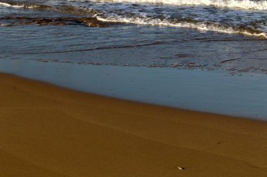 İsrail 'in kuzeyindeki Akdeniz kıyısında. 