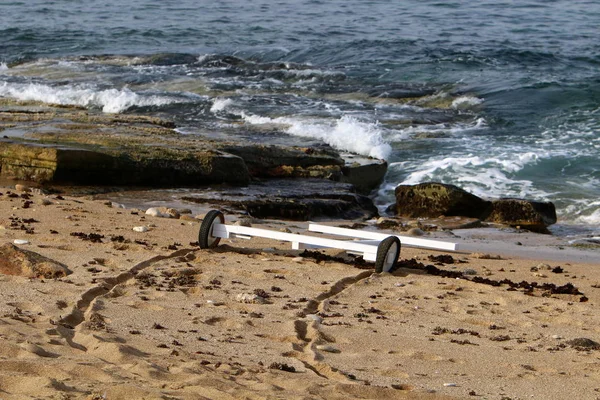 İsrail 'in kuzeyindeki Akdeniz kıyısında. 