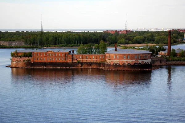 Kronstadt Puertas Mar San Petersburgo — Foto de Stock