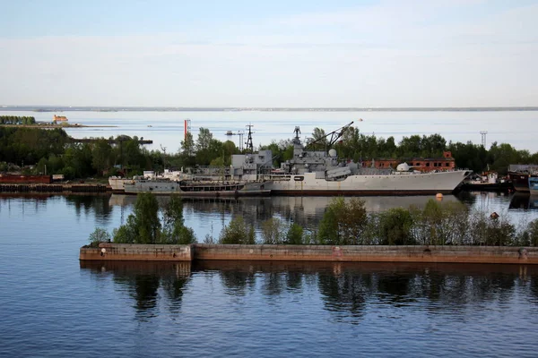 Kronstadt Morze Bramy Sankt Petersburgu — Zdjęcie stockowe