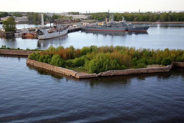 Kronstadt Puertas Mar San Petersburgo — Foto de Stock