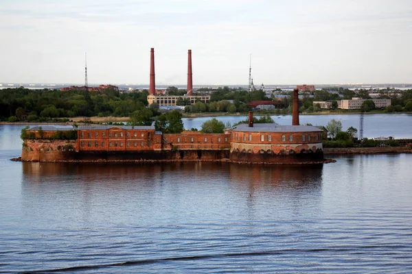 Kronstadt Puertas Mar San Petersburgo — Foto de Stock