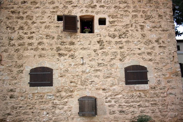 Detalle Ventana Arquitectura Del Edificio Que Sirve Para Entrada Luz — Foto de Stock