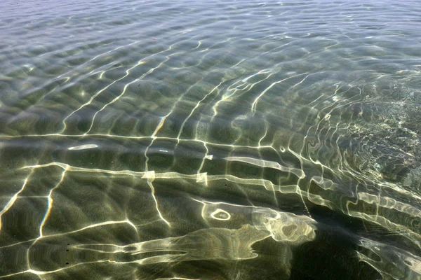 Coast Mediterranean Sea North Israel — Stock Photo, Image