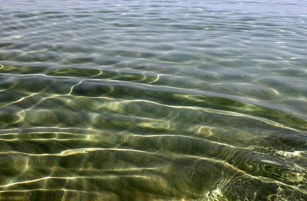 Kust Van Middellandse Zee Het Noorden Van Israël — Stockfoto