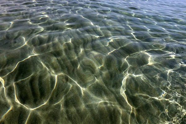 Coast Mediterranean Sea North Israel — Stock Photo, Image