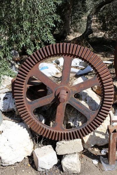 Invención Rueda Mayor Logro Campo Mecánica Toda Historia Humanidad — Foto de Stock