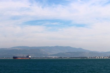 İsrail 'in kuzeyindeki Akdeniz kıyısında. 