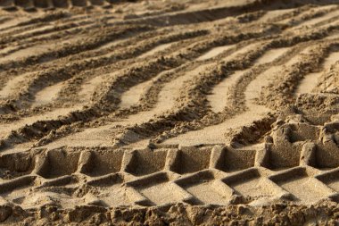 İsrail'in Kuzey Akdeniz kıyısında deniz kum izlemeler 