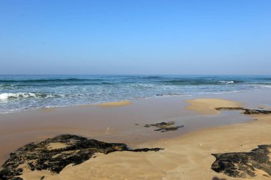 İsrail 'in kuzeyindeki Akdeniz kıyısında. 