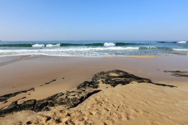 İsrail 'in kuzeyindeki Akdeniz kıyısında. 