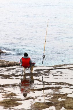İsrail 'in kuzeyindeki Akdeniz kıyısında. 