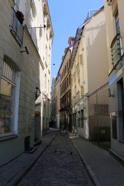 Şehir Riga - Letonya başkenti ve en büyük şehri Baltık 