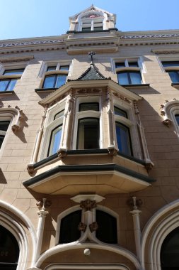 Şehir Riga - Letonya başkenti ve en büyük şehri Baltık 