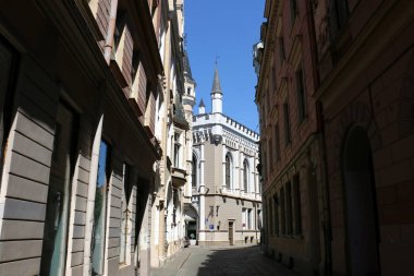 Şehir Riga - Letonya başkenti ve en büyük şehri Baltık 