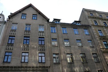 Şehir Riga - Letonya başkenti ve en büyük şehri Baltık 