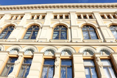 Şehir Riga - Letonya başkenti ve en büyük şehri Baltık 