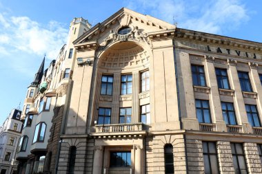 Şehir Riga - Letonya başkenti ve en büyük şehri Baltık 