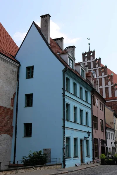 Riga Capitale Della Lettonia Più Grande Città Del Baltico — Foto Stock