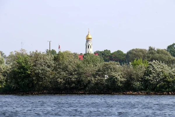 Staden Riga Lettlands Huvudstad Och Den Största Staden Baltikum — Stockfoto