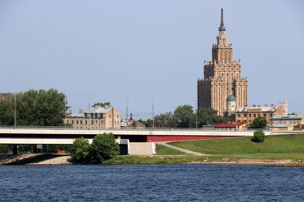 Ciudad Riga Capital Letonia Ciudad Más Grande Del Báltico —  Fotos de Stock