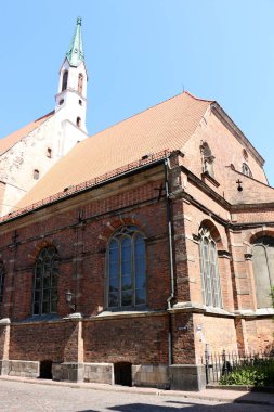 Şehir Riga - Letonya başkenti ve en büyük şehri Baltık 