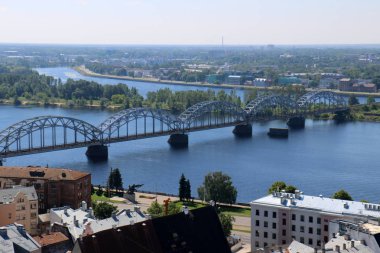 Şehir Riga - Letonya başkenti ve en büyük şehri Baltık 