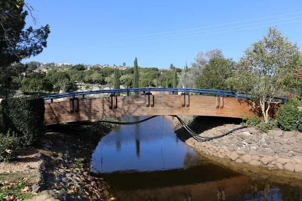 Pont Une Structure Artificielle Érigée Sur Obstacle — Photo