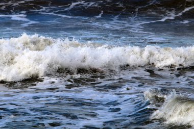 Akdeniz sahil İsrail kapalı fırtınası 