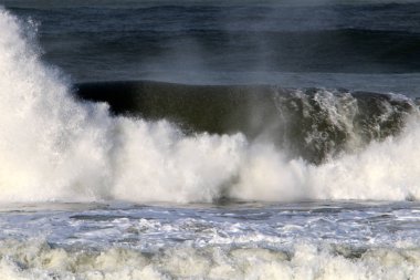 Akdeniz sahil İsrail kapalı fırtınası 