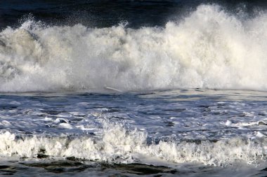 Akdeniz sahil İsrail kapalı fırtınası 