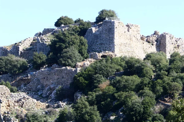 Nimrod Festung Israel Ist Eine Mittelalterliche Festung Nördlichen Teil Der — Stockfoto