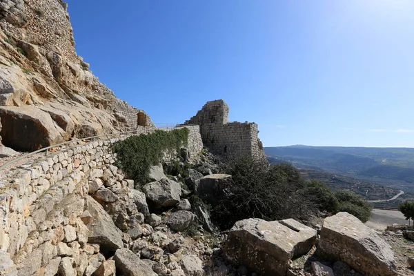 Nimrod Fortress Izraelu Jest Średniowieczna Twierdza Znajduje Się Północnej Części — Zdjęcie stockowe